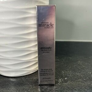NEW Philosophy Ultimate Miracle Worker Fix Lip Serum Stick FULL SIZE